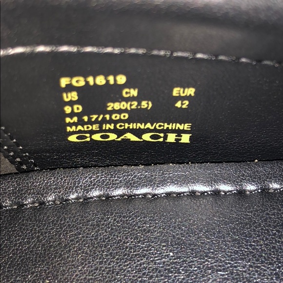 Men’s Coach Loafers - Picture 4 of 4